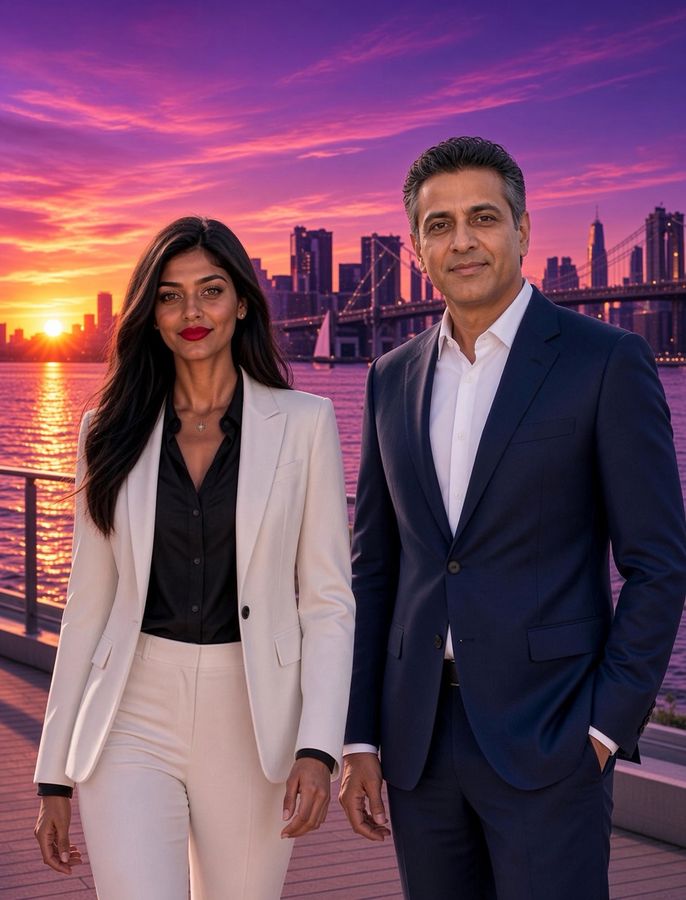 Priya and Raj